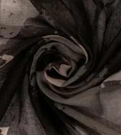 Anekke Amazonia Black Printed Scarf Outlet