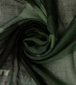 Anekke Amazonia Green Printed Scarf New