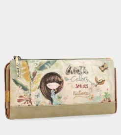 Anekke Amazonia Large Flexible Rfid Wallet Flash Sale