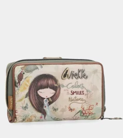 Anekke Amazonia Medium Rfid Embossed Wallet Best Sale