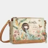 Anekke Amazonia Patterned Crossbody Bag With 3 Compartments Clearance