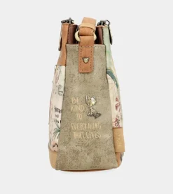 Anekke Amazonia Patterned Crossbody Bag With 3 Compartments Clearance