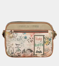 Anekke Amazonia Rectangular Crossbody Bag With 3 Compartments Shop