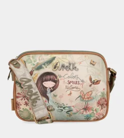 Anekke Amazonia Rectangular Crossbody Bag With 3 Compartments Shop