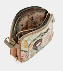 Anekke Amazonia Rectangular Crossbody Bag With 3 Compartments Shop