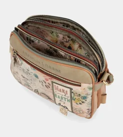 Anekke Amazonia Rectangular Crossbody Bag With 3 Compartments Shop