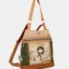 Anekke Peace & Love Camel Anti-Theft Backpack Store