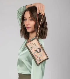Anekke Peace & Love Camel Rfid Wallet Cheap