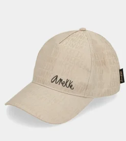 Anekke Beige Contemporary Logo Cap New