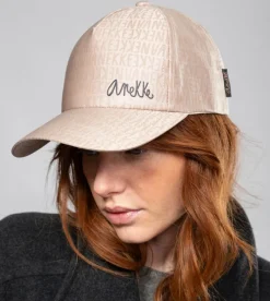 Anekke Beige Contemporary Logo Cap New