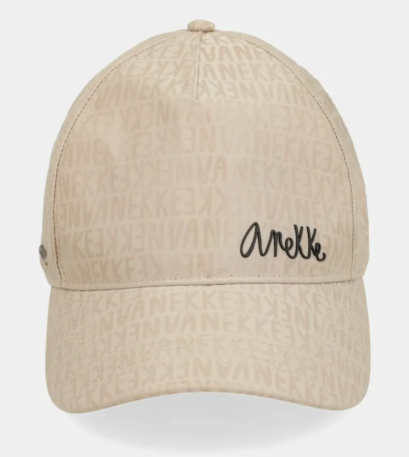 Anekke Beige Contemporary Logo Cap New