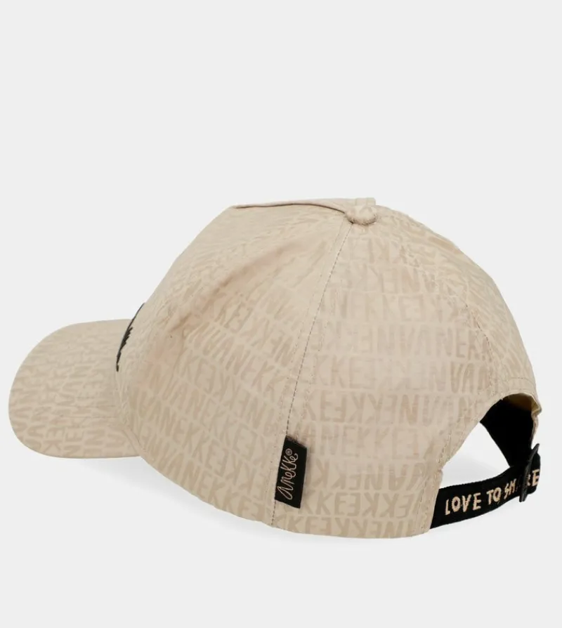 Anekke Beige Contemporary Logo Cap New