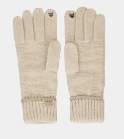 Anekke Beige Knit Gloves Sale