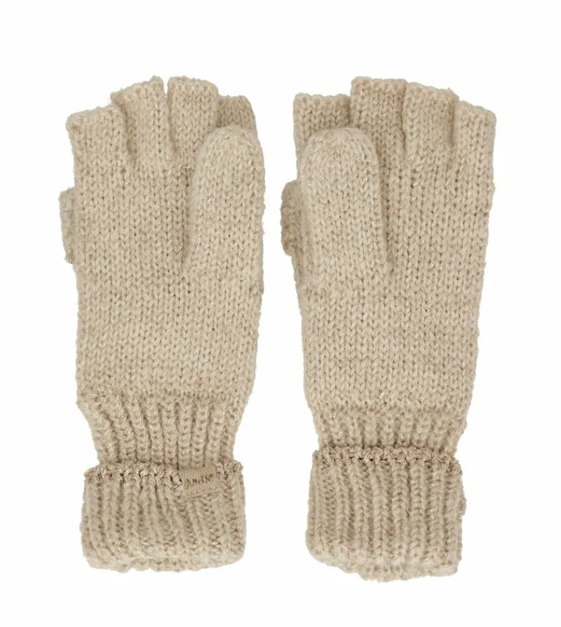 Anekke Beige Logo Mittens Outlet