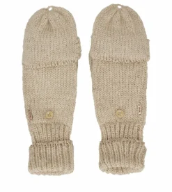 Anekke Beige Logo Mittens Outlet