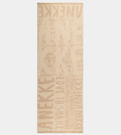 Anekke Beige Logomania Scarf. Outlet