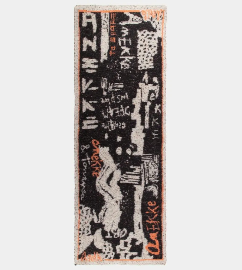 Anekke Black And White Contemporary Scarf. Outlet