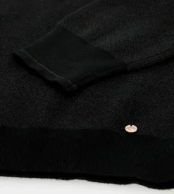 Anekke Black Contemporary Sweater Hot