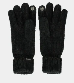 Anekke Black Logomania Gloves Store