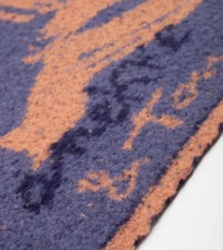 Anekke Blue And Terracotta Contemporary Scarf. Best Sale