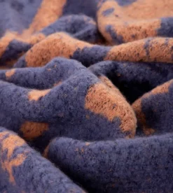 Anekke Blue And Terracotta Contemporary Scarf. Best Sale