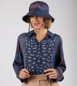 Anekke Blue Bucket Hat Best Sale