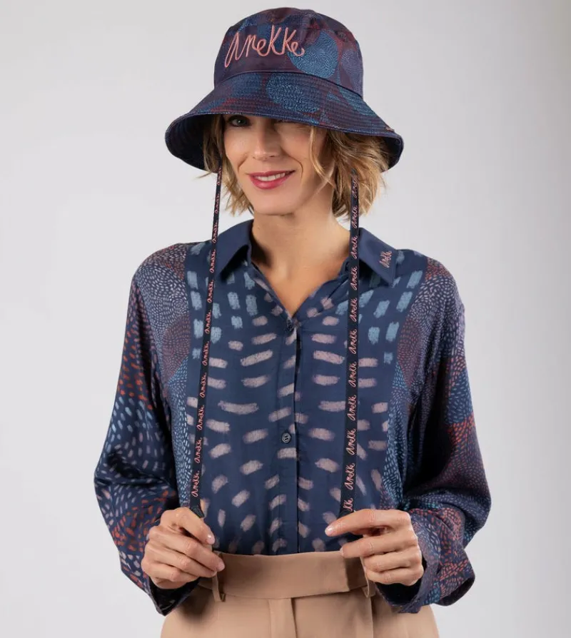 Anekke Blue Bucket Hat Best Sale