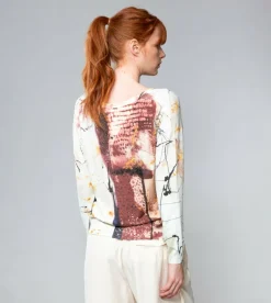 Anekke Brush Patterned Sweater Shop