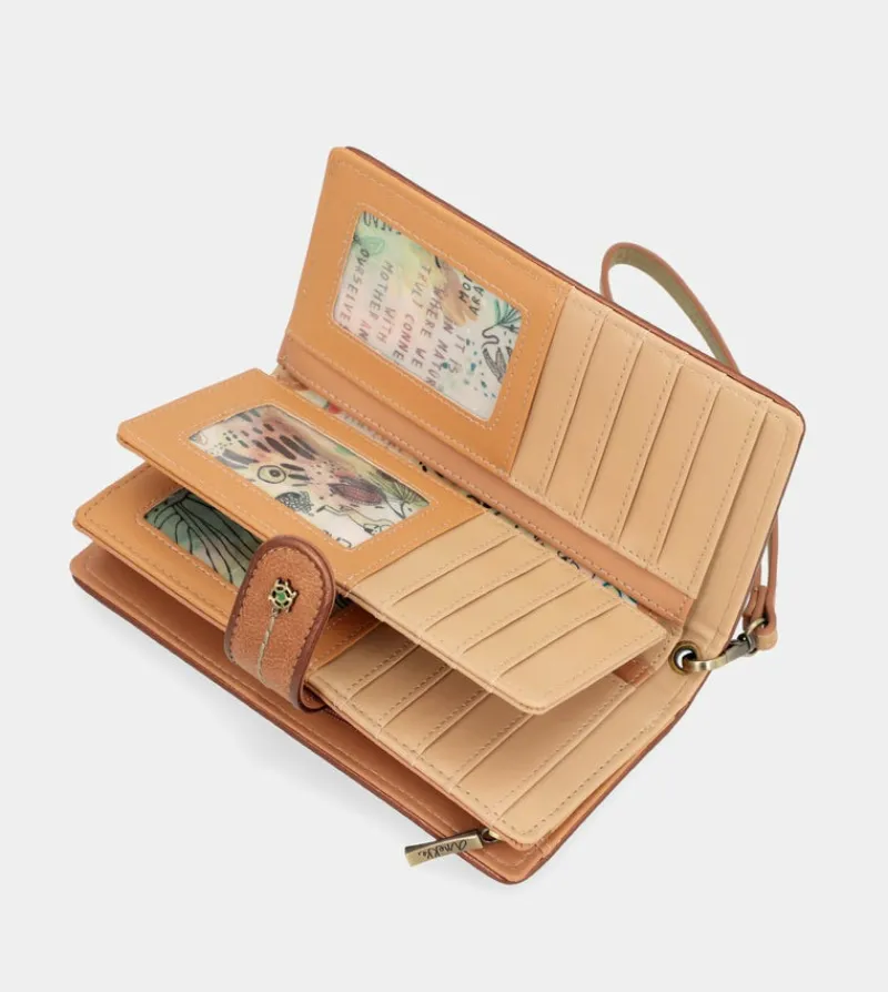 Anekke Butterfly Large Rfid Wallet Cheap