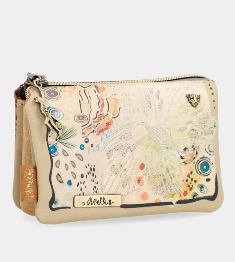 Anekke Butterfly Triple Compartment Coin Purse Hot