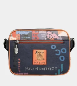 Anekke Contemporary 3 Compartment Messenger Bag Best