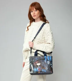 Anekke Contemporary 2 Handle Shoulder Bag Fashion