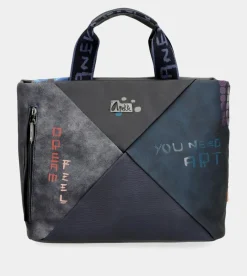 Anekke Contemporary 2 Handle Shoulder Bag Fashion