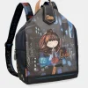 Anekke Contemporary Flexible Medium Sized Backpack Hot