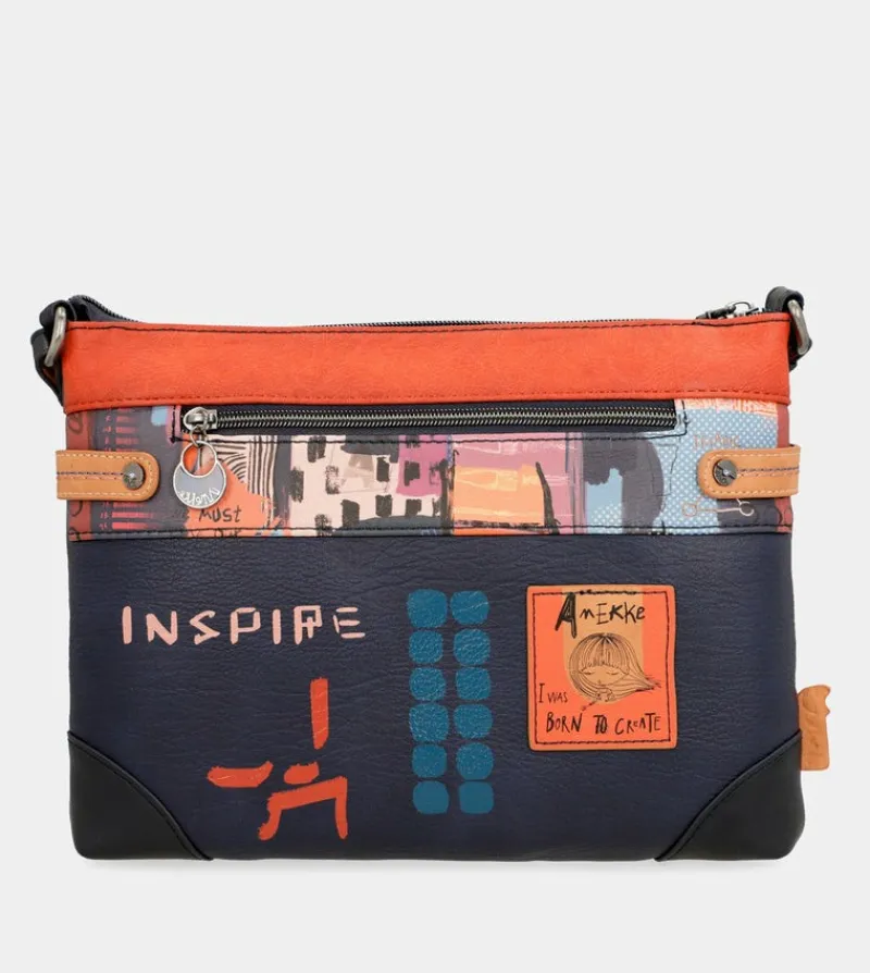 Anekke Contemporary Large Printed Shoulder Bag Best