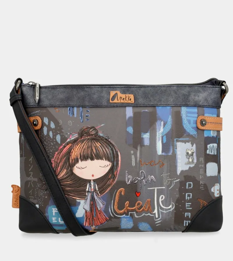 Anekke Contemporary Large Printed Shoulder Bag Best