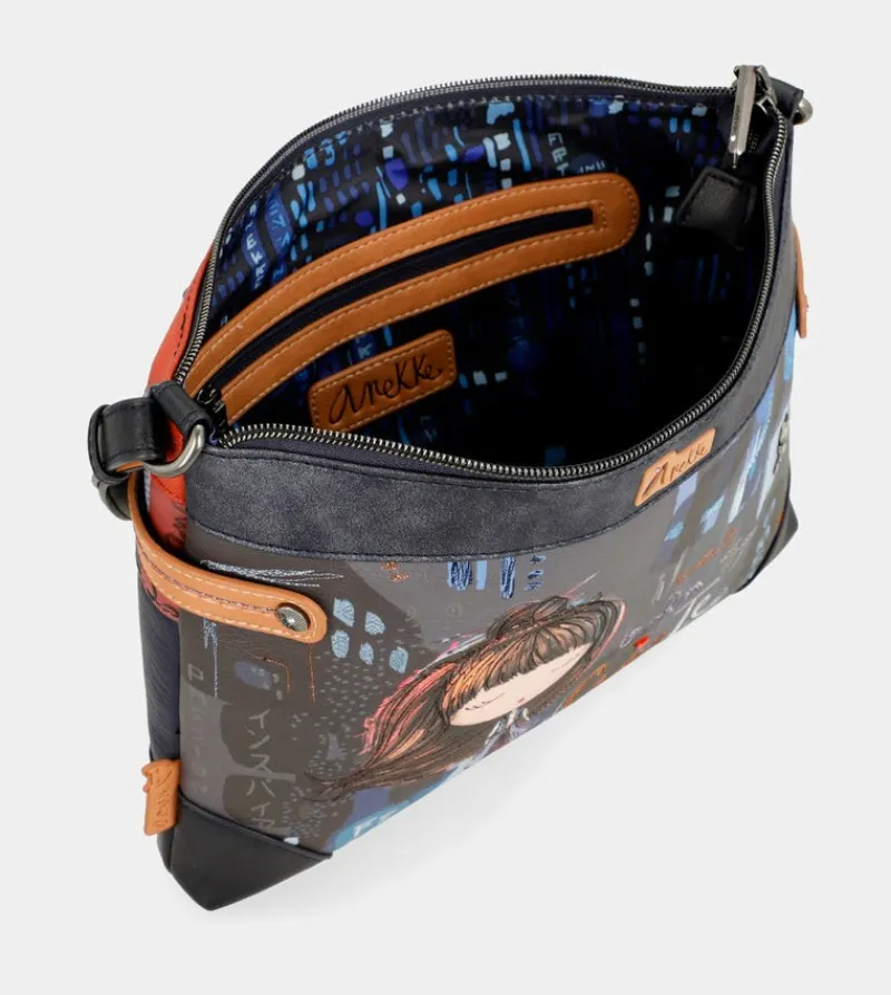Anekke Contemporary Large Printed Shoulder Bag Best