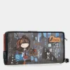 Anekke Contemporary Large Rfid Wallet Contemporary Clearance