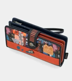 Anekke Contemporary Large Rfid Wallet Contemporary Clearance