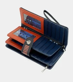 Anekke Contemporary Large Rfid Wallet Contemporary Clearance