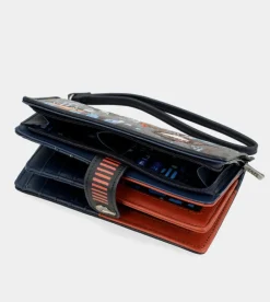 Anekke Contemporary Large Rfid Wallet Contemporary Clearance