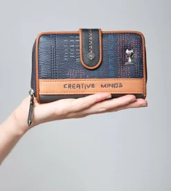 Anekke Contemporary Medium Embossed Rfid Wallet Flash Sale