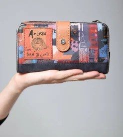 Anekke Contemporary Medium Flexible Rfid Wallet Hot