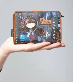 Anekke Contemporary Medium Rfid Wallet Contemporary Flash Sale