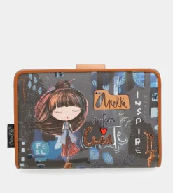 Anekke Contemporary Medium Rfid Wallet Contemporary Flash Sale