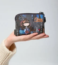 Anekke Contemporary Small Flexible Rfid Wallet Store