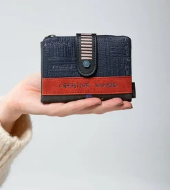 Anekke Contemporary Small Flexible Rfid Wallet Store