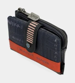 Anekke Contemporary Small Flexible Rfid Wallet Store
