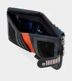 Anekke Contemporary Small Flexible Rfid Wallet Store