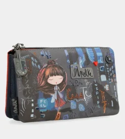Anekke Contemporary Triple Compartment Wallet Outlet